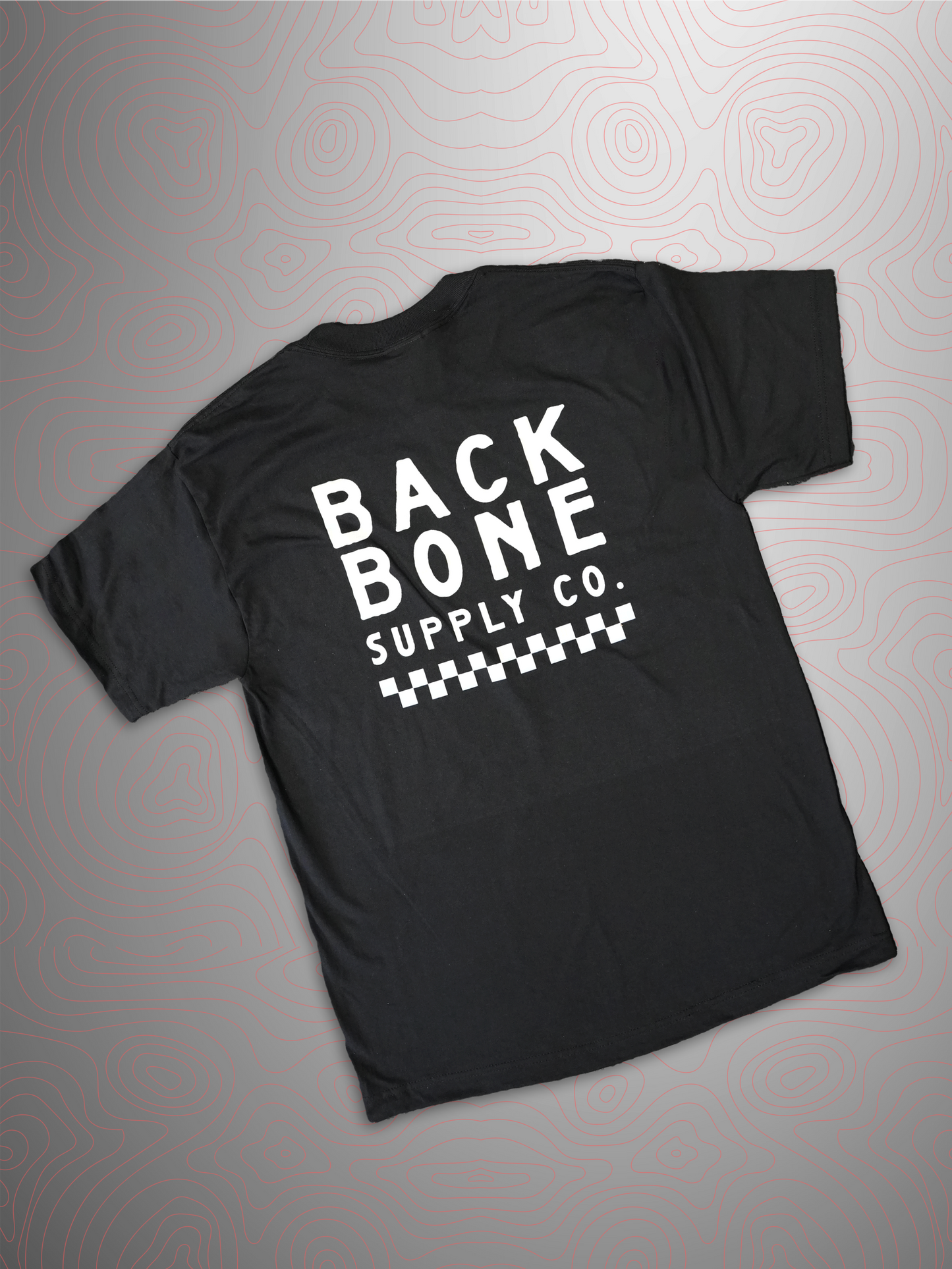 Black Carry the Flag Tee