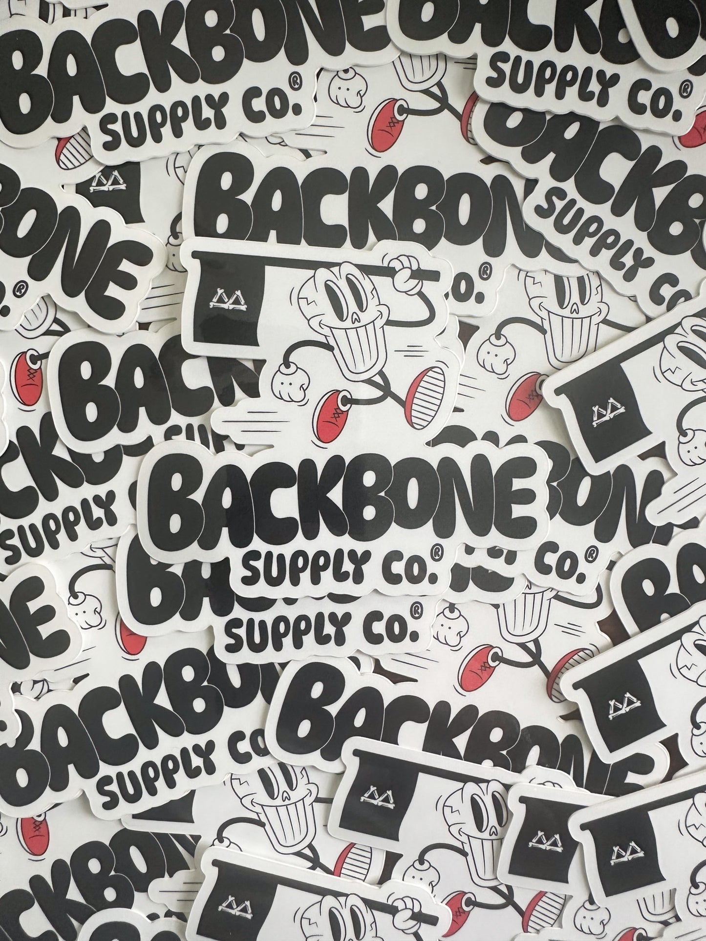 Bubble Skelly Sticker